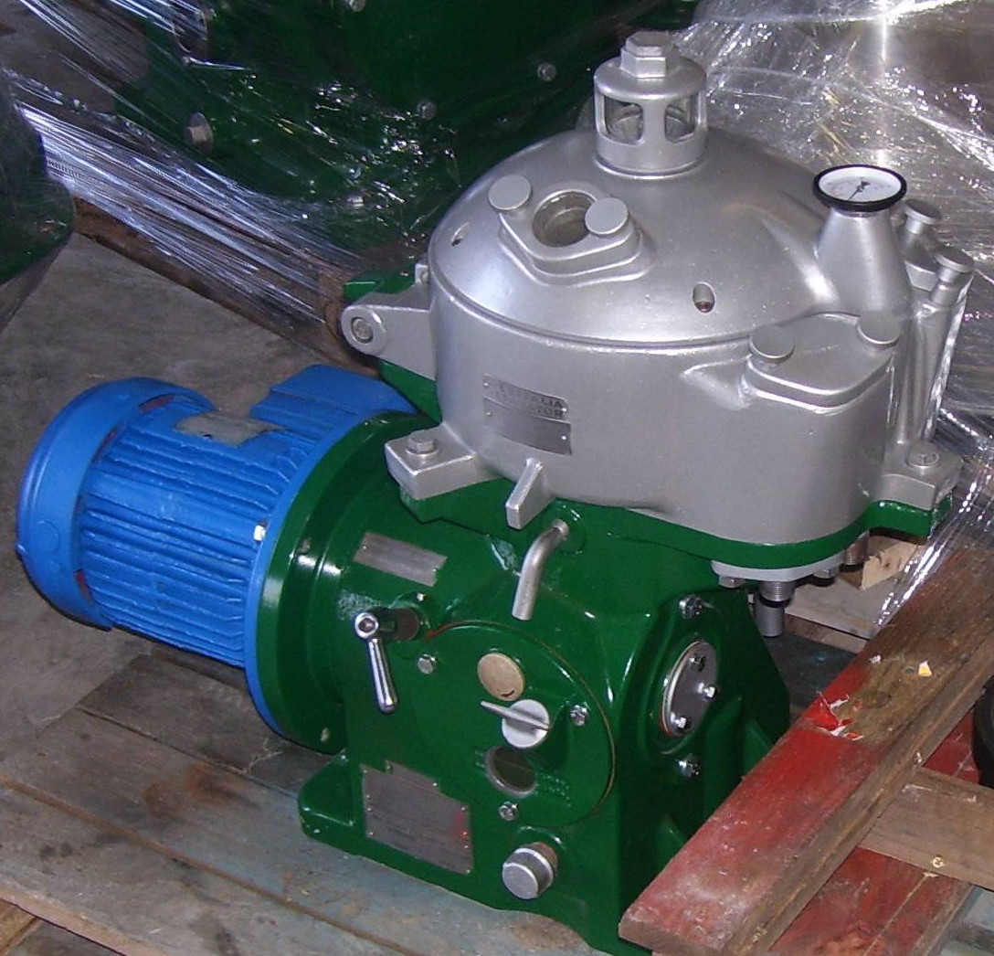 separador centrifugo a discos para biodiesel