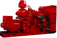 Genset w/Perkins 4008
                            Gas Engine